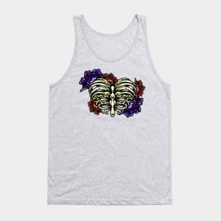 Rose Ribs (Purple & Red Roses) Tank Top